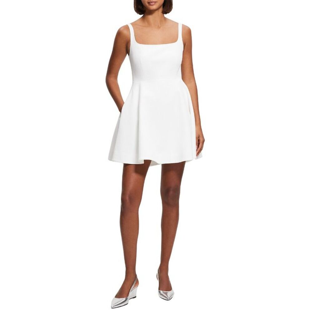 Theory Flare Mini Dress NWOT
